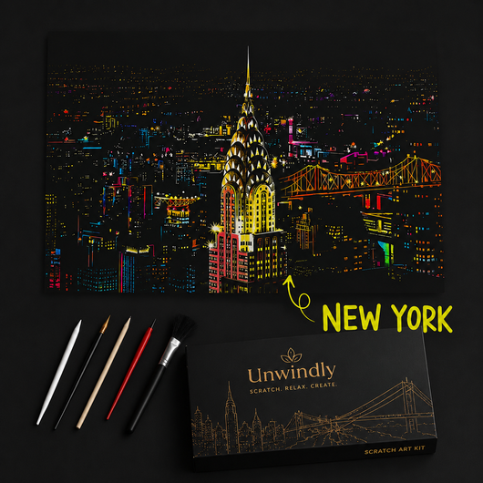 Unwindly™ – Förvandla stress till något vackert