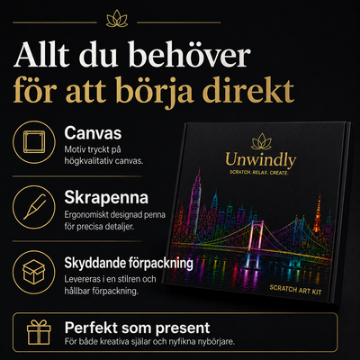 Unwindly™ – Förvandla stress till något vackert